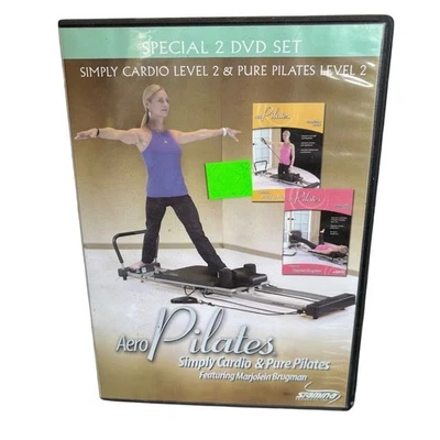 AeroPilates 2 DVD Set: Simply Cardio & Pure Pilates Level 2 - Image 1 of 2