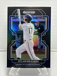 Selecciones del draft Panini Prizm 2022 - Dylan Beavers #PDP33 Black Prizm (RC) - Imagen 1 de 2