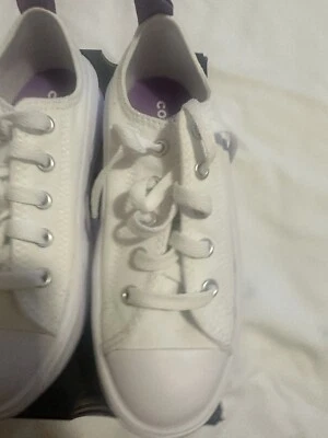 Converse Chuck Taylor All Star Move Platform White Purple Size 13 - Image 1 of 4
