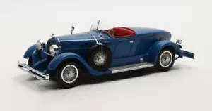 MATRIX SCALE MODELS - DUESENBERG Modelo X McFarlan Boat Roadster Azul 1927 - ... - Imagen 1 de 5
