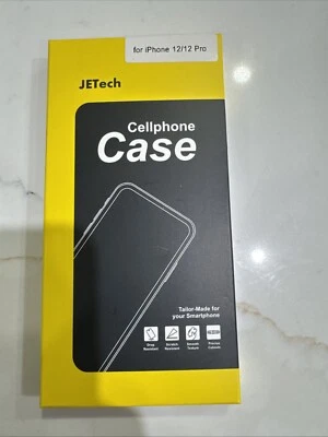 Funda JETech para iPhone 12/12 Pro 6,1 pulgadas, no amarillenta cubierta antigolpes Foto 1 de 2