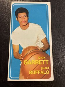 1970 Topps #85 DICK GARRETT ROOKIE Buffalo Braves BASKETBALL CARD SET BREAK EX+