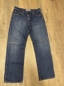 Indigo Palms Jeans Mens 34/30 Classic Fit Straight Leg Medium Wash Blue Denim - Picture 1 of 5