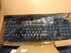 Dell KW240 US 104 Key USB Keyboard with Smart Card Reader T6867 SK-3205 NEW NEU - Afbeelding 1 van 5