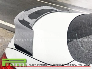 W205 C63 AMG 2015-2020 Sedan R Style Carbon Fiber Trunk Spoiler Wing CF - Picture 1 of 2