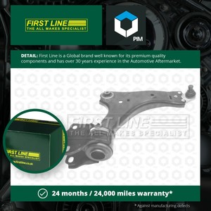 First Line FCA6763 Suspension Arm Wishbone Front Lower LH First Line FCA6763 Suspension Arm Wishbone Front Lower LH