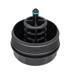 For BMW Blcak Oil Filter Housing Cover Cap Car Replacement 11427525334 - Picture 1 of 7