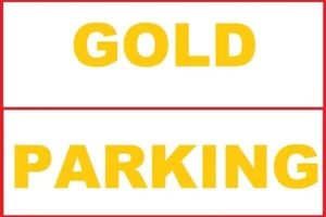 1 LAS VEGAS RAIDERS @ KANSAS CITY CHIEFS GOLD RESERVED PARKING PASS OCTOBER 19TH - Picture 1 of 3
