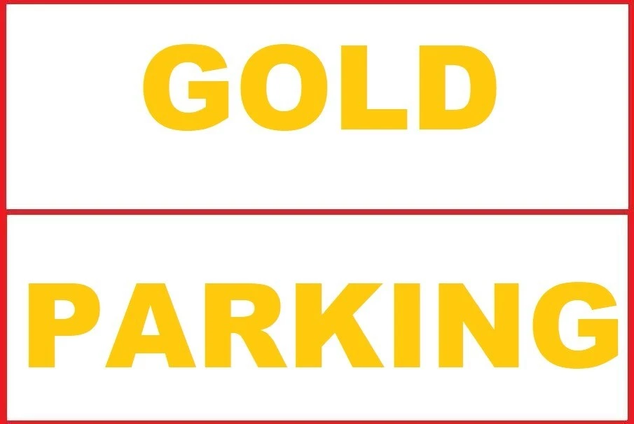 HOUSTON TEXANS KANSAS CITY CHIEFS GOLD RESERVED PARKING PASS DECEMBER 7TH KC - Image 1 of 3