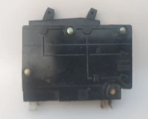 QOT20 20A 1 Pole Dual Tandem Circuit Breaker 120/240VAC - Imagen 1 de 5