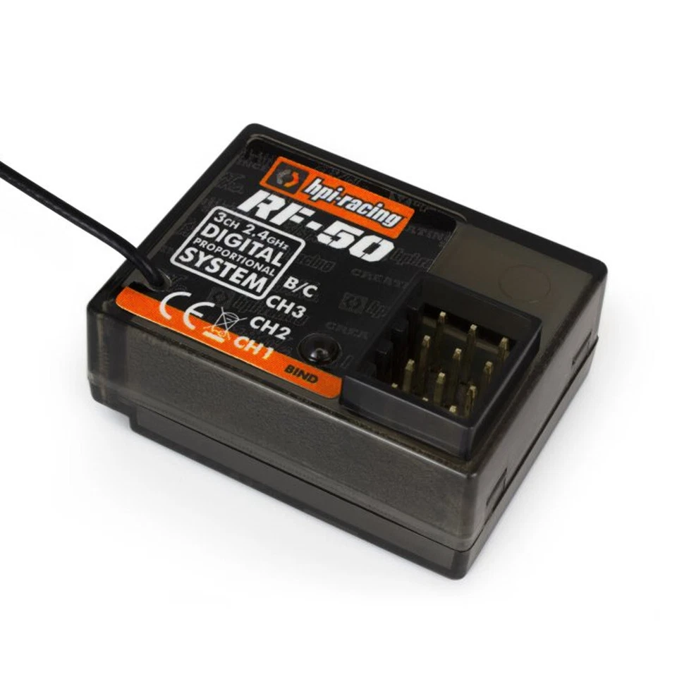NEW HPI RF-50 2.4GHz 3-Channel Receiver - Image 1 of 1