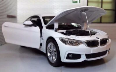 BMW 4 Series 435i White F32 71303 M Sport New Ray Model Car G 1:24 Scale Diecast
