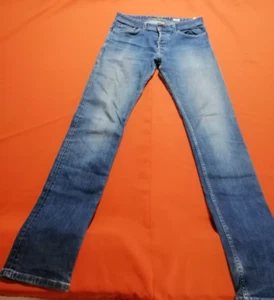 Calça Salsa de ganga Homem modelo Slim Lima W30 L34 -Azul _Usadas - Picture 1 of 9