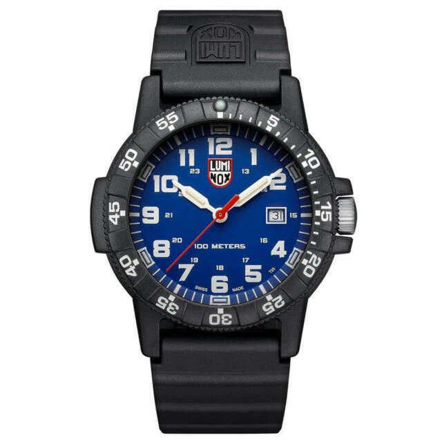 Luminox Leatherback Sea Turtle Giant 44 mm Black Case with Black PU Strap Men’s Wristwatch