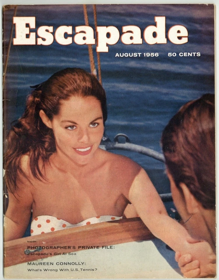 Escapade 1956 Bettie Page, Kay Martin 68pgs Zsa Zsa Gabor Pinup Magazine M35932 Foto 1 de 2