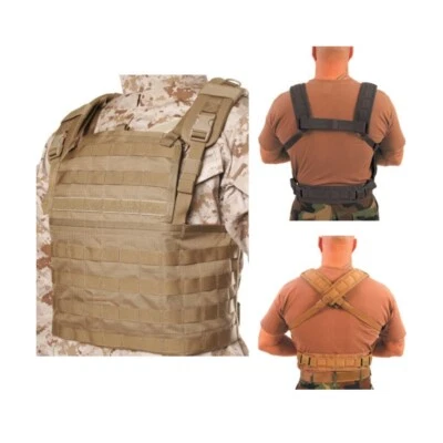 Blackhawk Lightweight Recon Chest Harness Plate Carrier Tactical Military Black - image 1 of 4