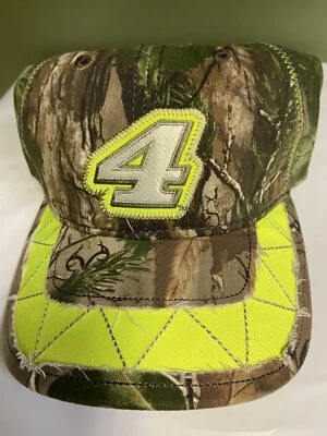 Kevin Harvick #4 Nascar Damas Realtree Sombrero Camuflado/Verde Ajustable Foto 1 de 4