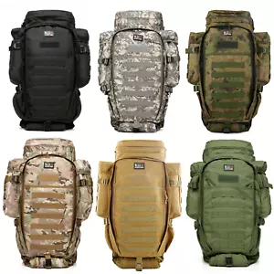 Zaino tattico militare 56L zaino borsa per campeggio escursionismo outdoor viaggio - Foto 1 di 21