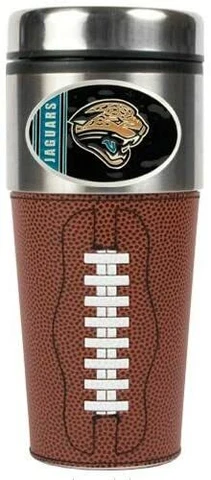Jacksonville Jaguars Thermal Travel Tumbler Stainless Steel 16oz Logo Mug Cover