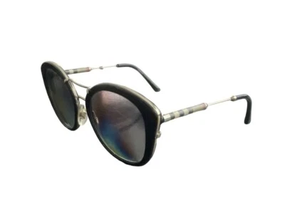 BURBERRY BE4251Q 太阳镜 ~ 黑色 — 第 1/4 张图片