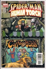 Marvel Comics Spider-Man Human Torch #2 of 5 April 2005 VG Bagged Spidey