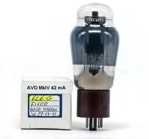 6L6G FIVRE NOS ITALY Tube Valvula Valvola Röhre Valve  진공관 真空管 电子管  Lampe TSF - Picture 1 of 2