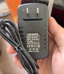 SPF-1215B 12V 1.5A Charger Transformer - Zdjęcie 1 z 1
