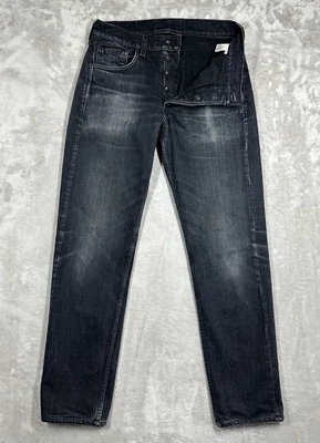 Rag & Bone Fit 2 Slim Stretch Jeans Men’s Sz 30x29 Devon Charcoal Black USA Flaw - Image 1 of 4