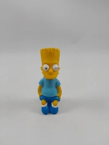 Bart Simpson Blue Shirt Vintage 1990 The Simpsons Matt Groening 9" Coin Bank - Picture 1 of 4