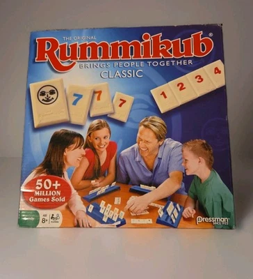 Pressman Rummikub Juego de Azulejos Rummy de Movimiento Rápido Foto 1 de 2