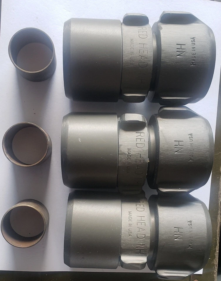 Acoplamiento giratorio de manguera de 3 incendios 2” X 2’ pelirroja Foto 1 de 1