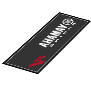  For Yamaha Racing Race 31'' x 87'' Motorcycle Garage Floor Pit Mat Workshop - Picture 1 of 5