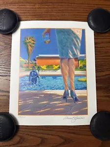 Laurent Durieux - The Graduate Pencil Original Litho Signed Art Print BNG Mondo - Picture 1 of 5