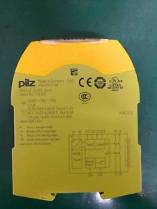 1PCS New PILZ 750103 PNOZ s3 Safety Relay 24VDC 2 n/o - Imagen 1 de 5