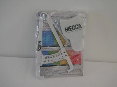 Pinça de gordura corporal Medca e fita métrica para dobra de pele corporal (2C2) - Imagem 1 de 4