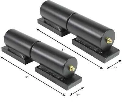 Bisagras de puerta de barril soldables de alta resistencia de 5" | 12 piezas Foto 1 de 4