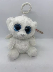 Ty Beanie Boos - HALO the Angel Bear (6 Inch) NEW - Picture 1 of 3