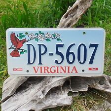 Echte Kennzeichen D'Zulassung Von Virginia - USA - License Plate