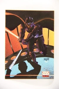 Star Wars Galaxy 1993 Topps Card #258 Darth Vader Duel Artwork ENG L018659 - Picture 1 of 2