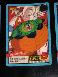 DRAGON BALL GT Z DBZ SUPER BATTLE POWER LEVEL CARDDASS CARD CARTE 612 JAPAN NM - Picture 1 of 1