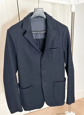 Aspesi Wool Blazer Jacket Sport Coat Mens Medium Navy Blue - Image 1 of 3