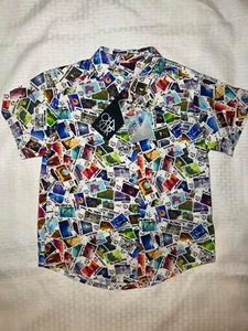 Disney 100 Chaser Air Mail Button Down Shirt Kids Sz 8 SOLD OUT!! PRICE DROP! - Picture 1 of 10