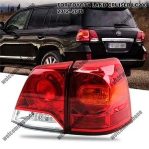 Tail Light Assembly Fit For Toyota Land Cruiser LC200 Rear Lights Replace Shell - Picture 1 of 16
