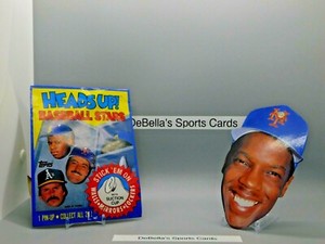 1990 Topps Heads Up Baseball Stars DWIGHT GOODEN NEW YORK METS #3