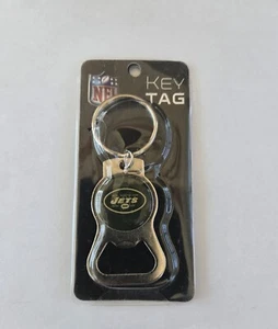 NFL KEYCHAIN & BOTTLE OPENER NY Jets Logo - Picture 1 of 3