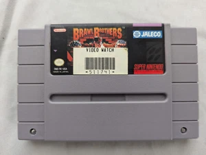 Brawl Brothers Cartridge Super Nintendo Loose, no box/instructions - Picture 1 of 6
