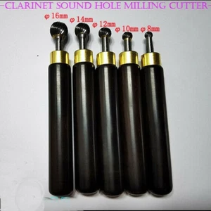 Clarinet Oboe Repair Tool Kit Parts - Tone Hole Spherical Milling Cutter 5pcs - Picture 1 of 3