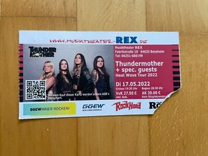 Thundermother Heat Wave Tour 2022 Ticket Bensheim Spec. Guest Dymytry 17.05.2022 - Bild 1 von 1