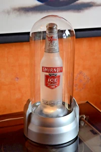 SMIRNOFF DRY ICE LIGHT UP BAR FONT/MANCAVE/HOMEBAR G345 - Picture 1 of 9