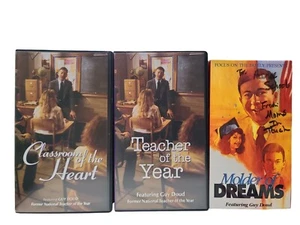Vintage Guy Doud VHS Teacher Of The Year/Classroom Of The Heart/Molder Of Dreams - Imagen 1 de 8